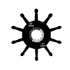 30000K-SHW - Pump Assy-Rubber Impeller (Sherwood, Genuine)