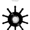 30000K-SHW - Pump Assy-Rubber Impeller (Sherwood, Genuine) - Image 2